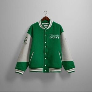 AUTHENTIC Mitchell & Ness Philadelphia Eagles Princess Diana Kelly Green Jacket